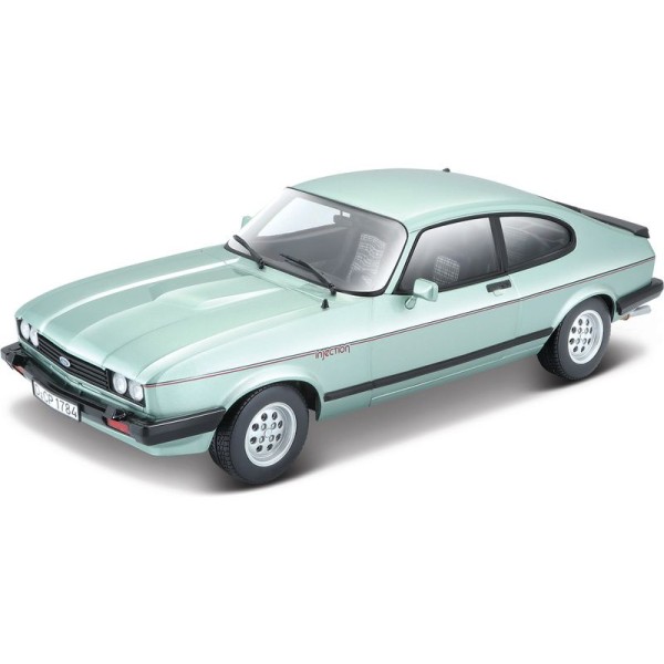 Bburago Plus Ford Capri 1982 1:24 světle zelená