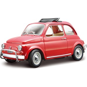 Bburago Fiat 500L 1968 1:24 červená