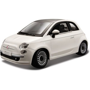 Bburago Fiat 500 2007 1:24 bílá