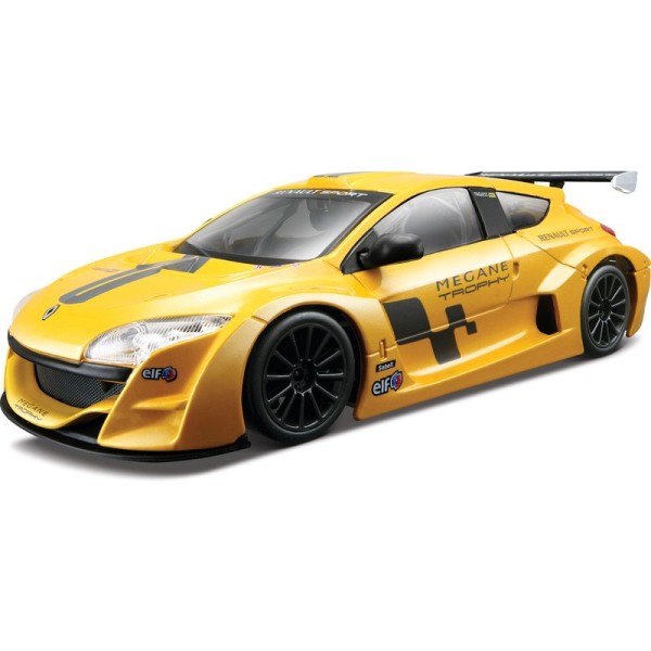 Bburago Renault Mégane Trophy 1:24 žlutá metalíza