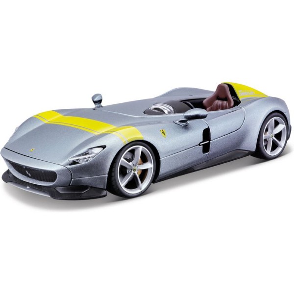 Bburago Ferrari Monza SP1 1:24 stříbrná