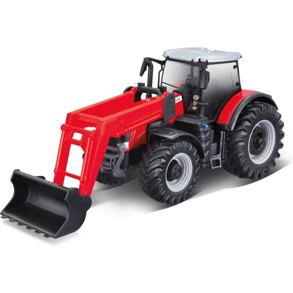 Bburago Massey Ferguson 8740S s nakladačem