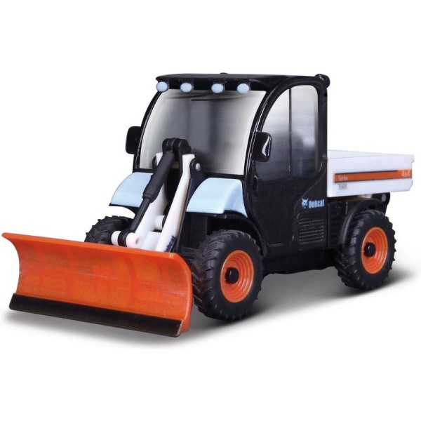 Bburago Bobcat Toolcat 5600 s pluhem