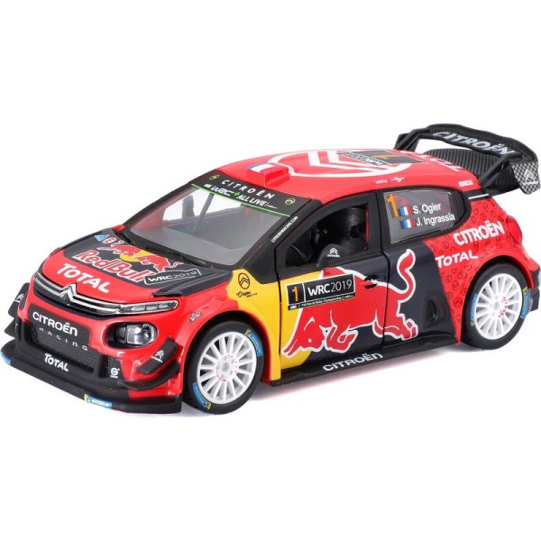 Bburago Citroen C3 WRC 2019 Monte Carlo 1:32 Sébastien Ogier