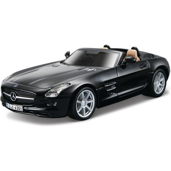 Bburago Mercedes-Benz SLS AMG Roadster 1:32 černá