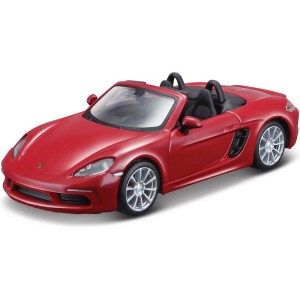 Bburago Porsche 718 Boxster 1:32 červená