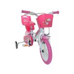 DINO Bikes - Dětské kolo 12” Jednorožec se sedačkou