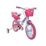 DINO Bikes - Dětské kolo 14” Jednorožec se sedačkou