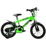 DINO Bikes - Dětské kolo 14” zelené