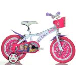 DINO Bikes - Dětské kolo 16” Barbie s košíkem