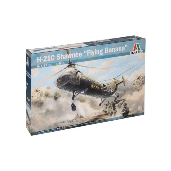 Italeri H-21C Shawnee ”Flying Banana” (1:48)