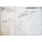 COREL Corsaro II plachetnice 1:24 kit