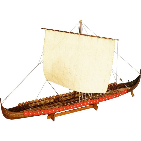 Dušek Vikingská prodloužená loď 1:72 kit