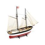 AMATI H.M.S. Hunter škuner 1:60 kit