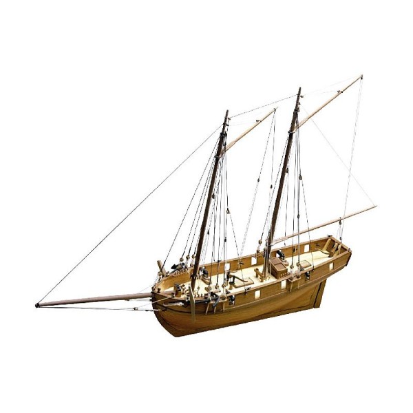 CALDERCRAFT H.M Ballahoo škuner 1803 1:64 kit