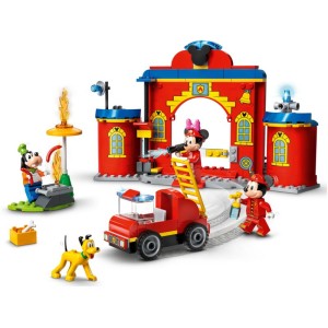 LEGO Disney- Hasičská stanice a auto Mickeyho a přátel