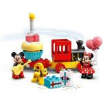 LEGO DUPLO - Narozeninový vláček Mickeyho a Minnie