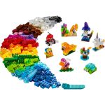 LEGO Classic - Průhledné kreativní kostky