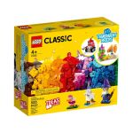 LEGO Classic - Průhledné kreativní kostky