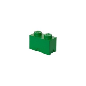 LEGO úložný box 125x250x180mm - tmavě zelený