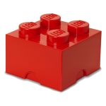 LEGO úložný box 250x250x180mm - červený