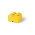 LEGO úložný box s šuplíkem 250x250x180mm - červený