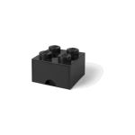 LEGO úložný box s šuplíkem 250x250x180mm - červený