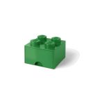 LEGO úložný box s šuplíkem 250x250x180mm - červený