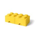 LEGO úložný box s šuplíky 250x500x180mm - červený