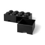 LEGO úložný box s šuplíky 250x500x180mm - červený