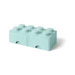 LEGO úložný box s šuplíky 250x500x180mm - červený