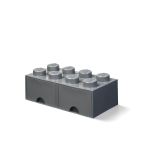 LEGO úložný box s šuplíky 250x500x180mm - červený