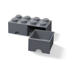 LEGO úložný box s šuplíky 250x500x180mm - světle modrý