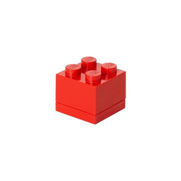 LEGO mini box 46x46x43mm - červený