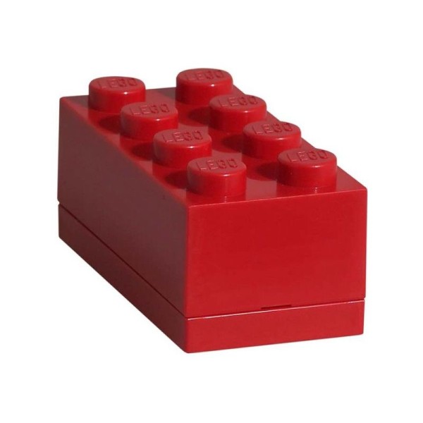 LEGO mini box 46x92x43mm - červený