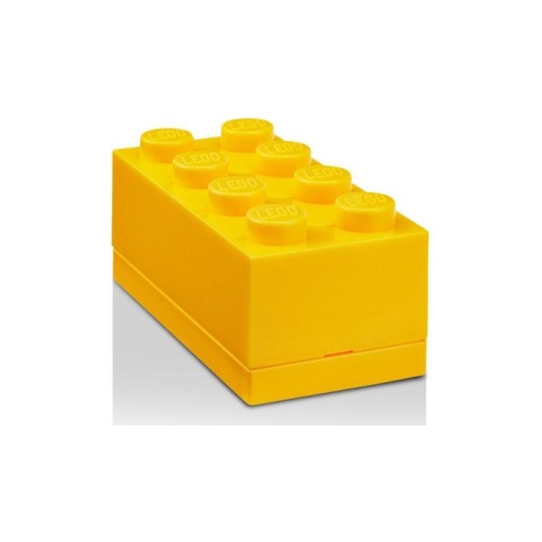 LEGO mini box 46x92x43mm - žlutý