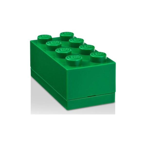 LEGO mini box 46x92x43mm - tmavě zelený