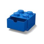 LEGO stolní box 4 se zásuvkou červený