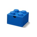 LEGO stolní box 4 se zásuvkou červený