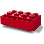 LEGO stolní box 8 se zásuvkou černý