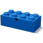 LEGO stolní box 8 se zásuvkou černý