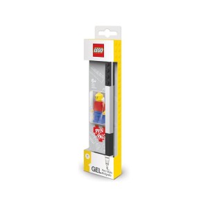 LEGO Gelové pero s minifigurkou černé