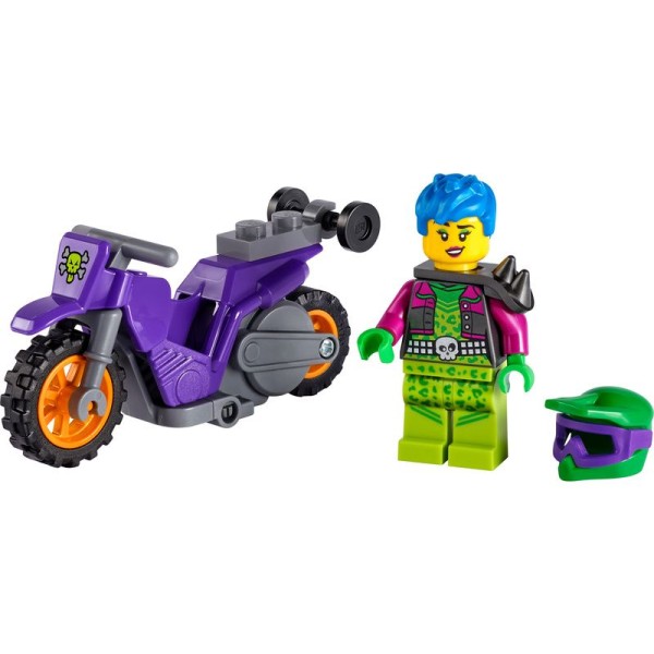 LEGO City - Kaskadérská wheelie motorka