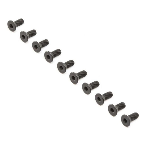 Losi šroub Flat Head M4x10mm (10)