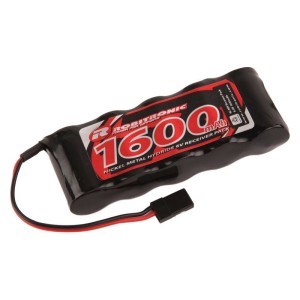 Robitronic NiMH baterie 6.0V 1600mAh plochá RX