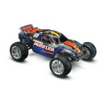 Traxxas Nitro Rustler 1:10 RTR stříbrno-modrý