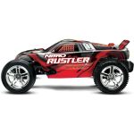 Traxxas Nitro Rustler 1:10 RTR stříbrno-modrý