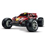 Traxxas Nitro Rustler 1:10 RTR stříbrno-modrý