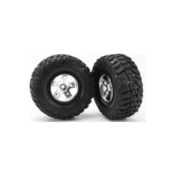 Traxxas kolo 2.2/3.0”, disk SCT saténový-černý, pneu Kumho (2) (2WD přední)