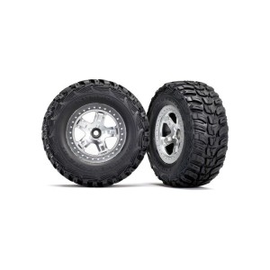 Traxxas kolo 2.2/3.0”, disk SCT saténový, pneu Kumho (2) (2WD přední)